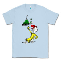Dusty Blue green eggs and ham Classic Tee - linhVisuals