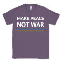 Lavender make peace not war Classic Tee - linhVisuals