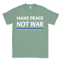 Sage make peace not war Classic Tee - linhVisuals
