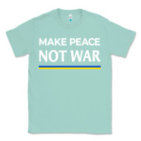 Seafoam make peace not war Classic Tee - linhVisuals