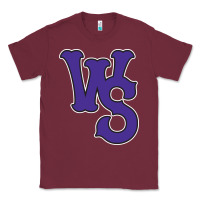 Burgundy winston-salem-dash Classic Tee - linhVisuals