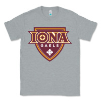 Heather Grey iona gaels Classic Tee - linhVisuals