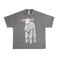 Tornado merino wool baby sheep Urban Heavy Tee - LillyAllenDesigns