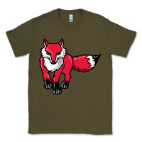 Army Green marist red foxes Classic Tee - linhVisuals