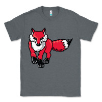 Charcoal Heather marist red foxes Classic Tee - linhVisuals