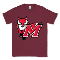 Burgundy marist red foxes Classic Tee - linhVisuals