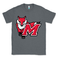 Charcoal Heather marist red foxes Classic Tee - linhVisuals