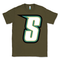 Army Green siena saints Classic Tee - linhVisuals