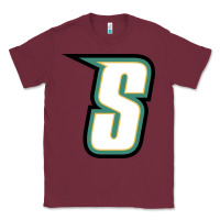 Burgundy siena saints Classic Tee - linhVisuals