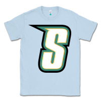 Dusty Blue siena saints Classic Tee - linhVisuals