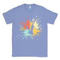 Colony Blue chess t  shirt c h e s s i n k s p l a s h t  shirt Classic Tee - linhVisuals