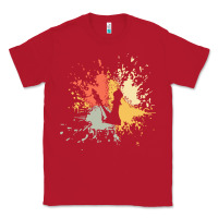 Red chess t  shirt c h e s s i n k s p l a s h t  shirt Classic Tee - linhVisuals
