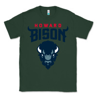 Sports Green howard bison Classic Tee - linhVisuals