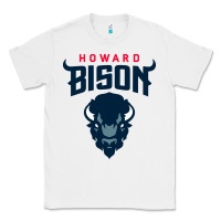 White howard bison Classic Tee - linhVisuals