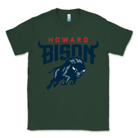 Sports Green howard bison Classic Tee - linhVisuals