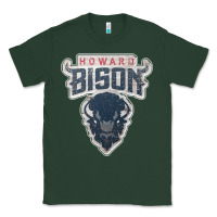 Sports Green howard bison Classic Tee - linhVisuals