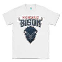 White howard bison Classic Tee - linhVisuals