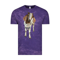 Cloud Purple boer goat Vintage Tee - LillyAllenDesigns