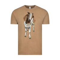 Vintage Coffee boer goat Vintage Tee - LillyAllenDesigns