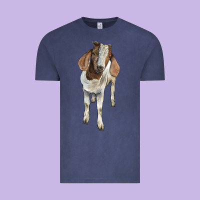 Boer Goat Vintage Tee Designed By Lillyallendesigns