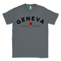 Charcoal Heather geneva switzerland clothing gifts and souvenirs Classic Tee - linhVisuals