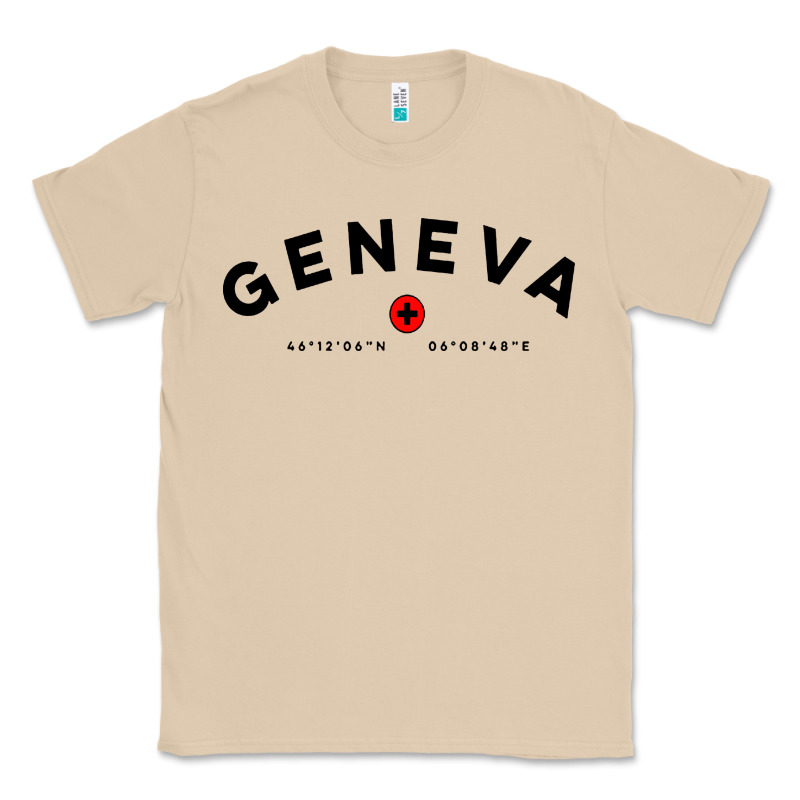 Geneva Switzerland Clothing Gifts And Souvenirs Classic Tee by linhVisuals | Teevron