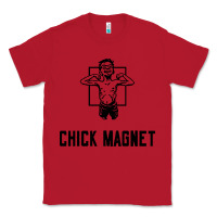 Red chick magnet Classic Tee - linhVisuals