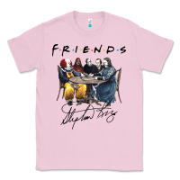 Bubblegum Pink Horror friends Classic Tee - linhVisuals