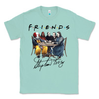 Seafoam Horror friends Classic Tee - linhVisuals