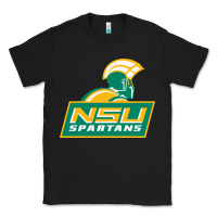 Black norfolk state spartans Classic Tee - linhVisuals