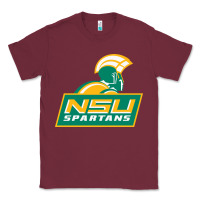 Burgundy norfolk state spartans Classic Tee - linhVisuals