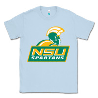 Dusty Blue norfolk state spartans Classic Tee - linhVisuals