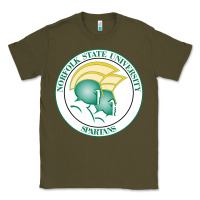 Army Green norfolk state spartans Classic Tee - linhVisuals