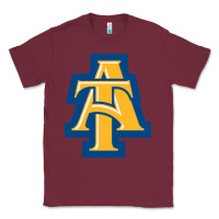 Burgundy north carolina a&t aggies Classic Tee - linhVisuals