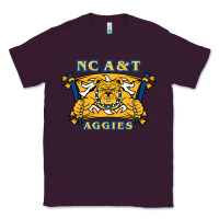 Plum north carolina a&t aggies Classic Tee - linhVisuals