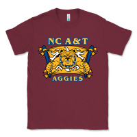 Burgundy north carolina a&t aggies Classic Tee - linhVisuals