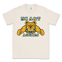 Natural north carolina a&t aggies Classic Tee - linhVisuals