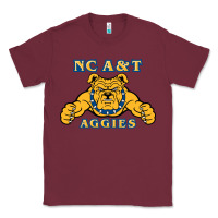 Burgundy north carolina a&t aggies Classic Tee - linhVisuals