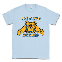 Dusty Blue north carolina a&t aggies Classic Tee - linhVisuals