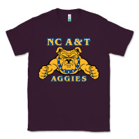 Plum north carolina a&t aggies Classic Tee - linhVisuals