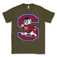 Army Green south carolina state bulldogs Classic Tee - linhVisuals