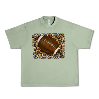 Oil Green leopard american football backround Urban Heavy Tee - RanaPortraitStore