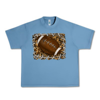 Pebble Blue leopard american football backround Urban Heavy Tee - RanaPortraitStore