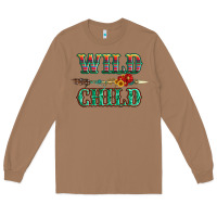 Toasted Coconut wild chıld serape sunflower and gemstone with arrow Long Sleeve Tee - Artiststas