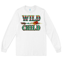 White wild chıld serape sunflower and gemstone with arrow Long Sleeve Tee - Artiststas