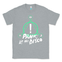 Heather Grey PANIC! AT THE DISCO Classic Tee - linhVisuals