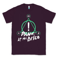 Plum PANIC! AT THE DISCO Classic Tee - linhVisuals