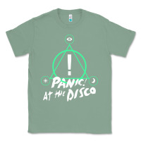 Sage PANIC! AT THE DISCO Classic Tee - linhVisuals