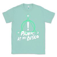 Seafoam PANIC! AT THE DISCO Classic Tee - linhVisuals