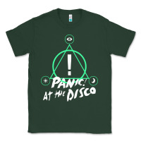 Sports Green PANIC! AT THE DISCO Classic Tee - linhVisuals